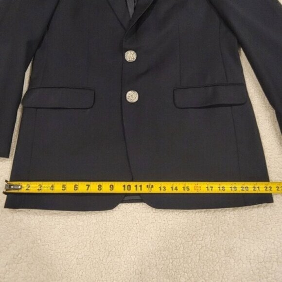 MICHAEL MICHAEL KORS 40L Single Breast Black 100% Wool Blazer Suit Jacket - Picture 13 of 13